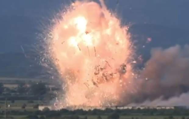 انفجار ۲ تن مواد آتش‌زا در بلغارستان!